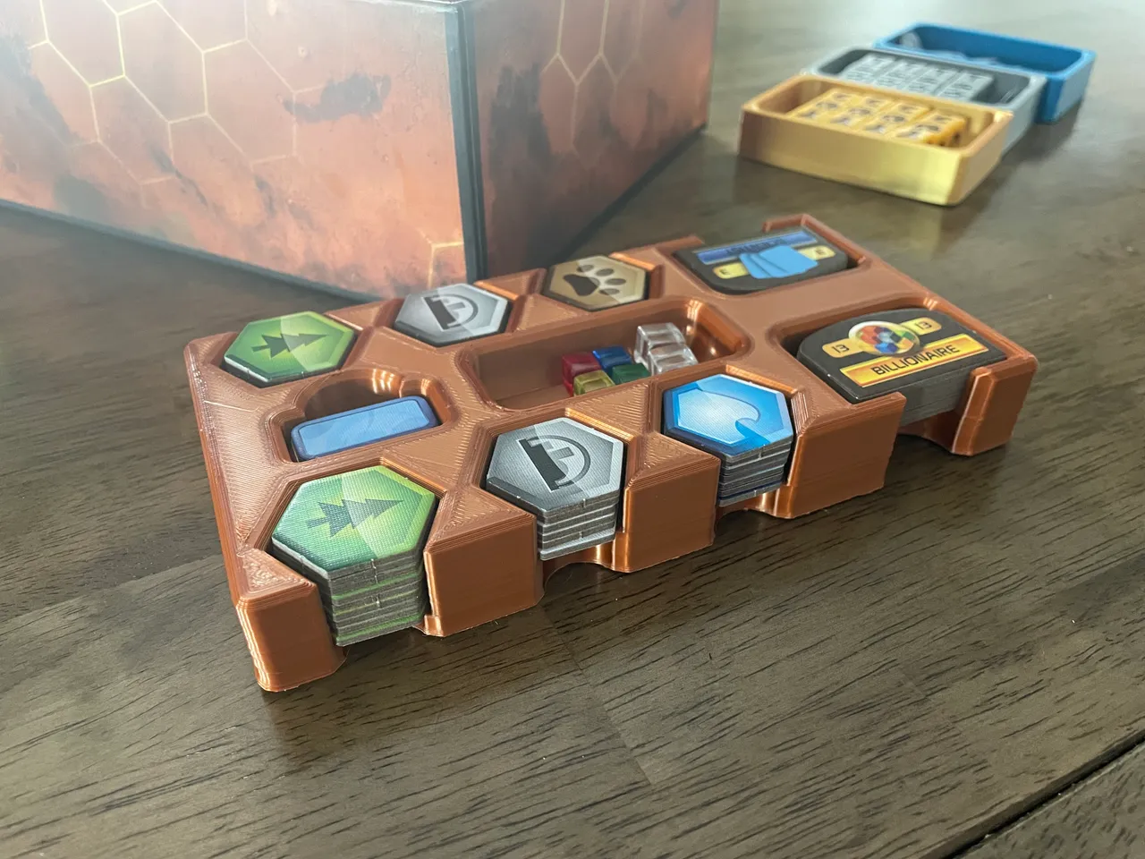 Terraforming Mars: The Dice Game Storage containers by melorentzen, Download free STL model