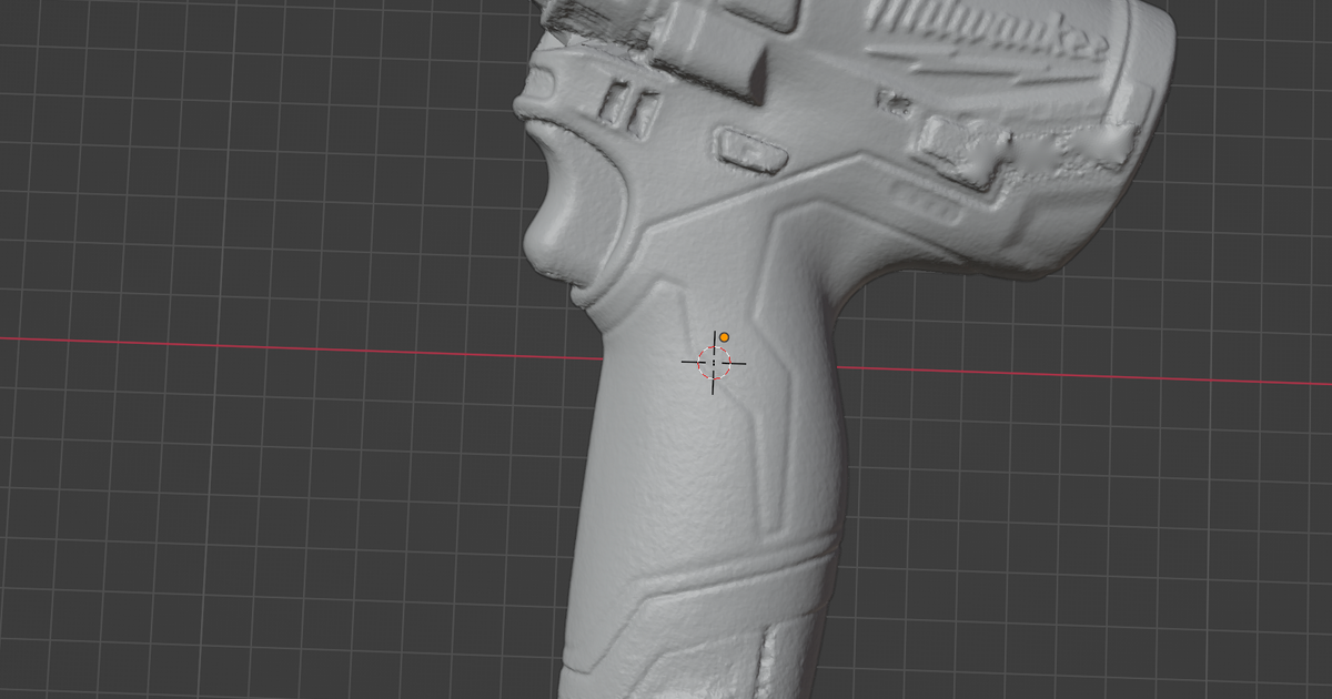 Milwaukee M12 Screwdriver 3D Scan by Oliver Deleuran Download free
