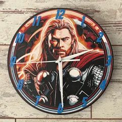 Thor Clock (Filament Painting)