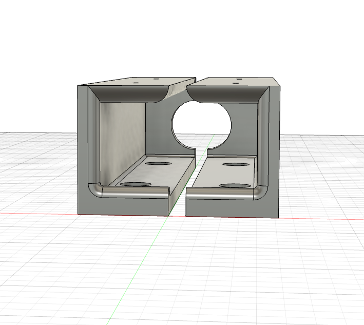 Under Desk Keyboard shelf by A.Coval Download free STL model