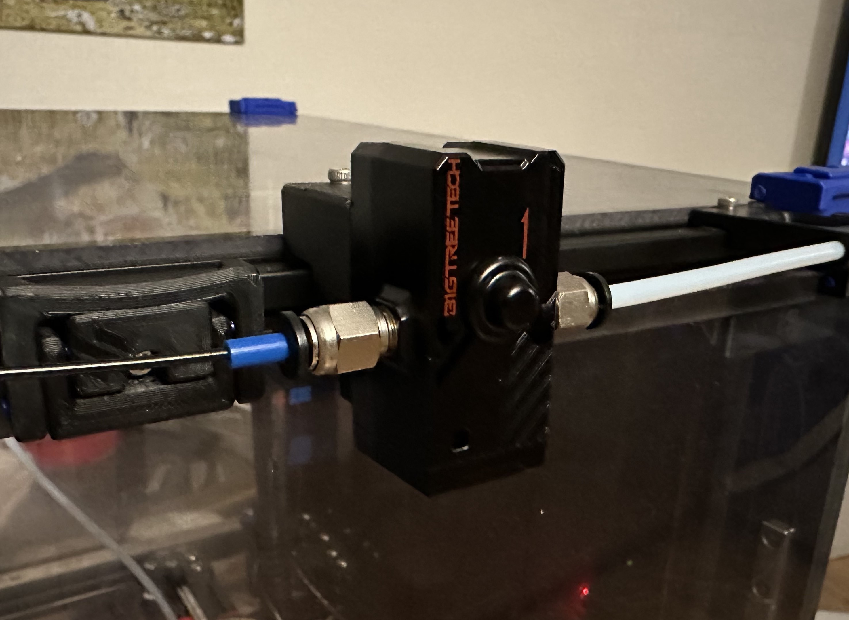 Voron 2.4 and Trident Smart Filament Sensor 2.0 mount