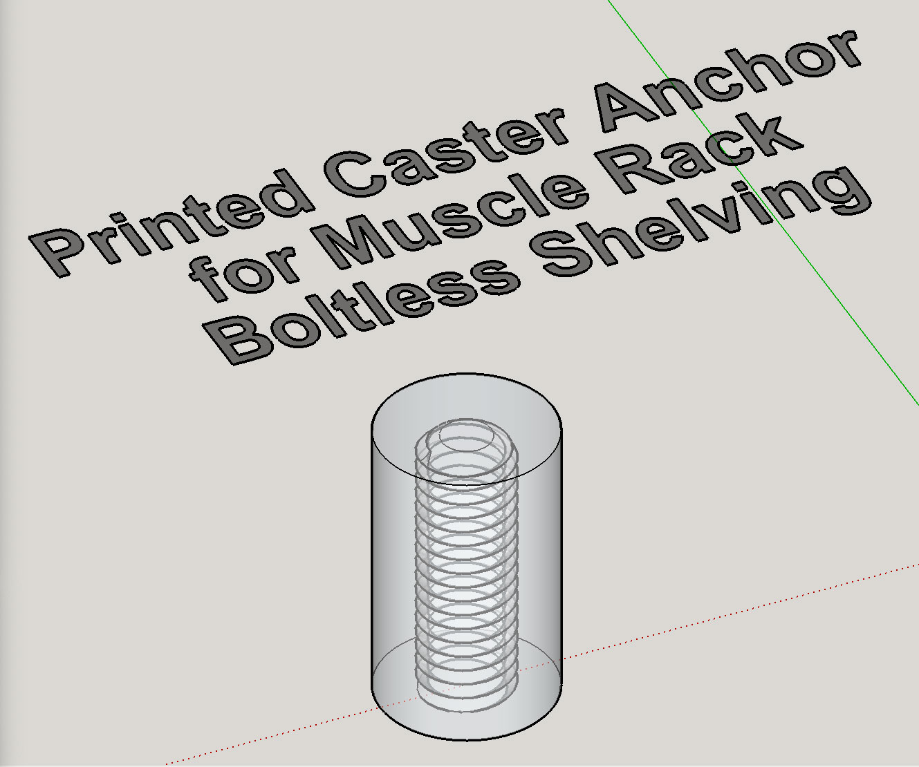 Super affordable DIY caster mounts for Muscle Rack brand shelving by