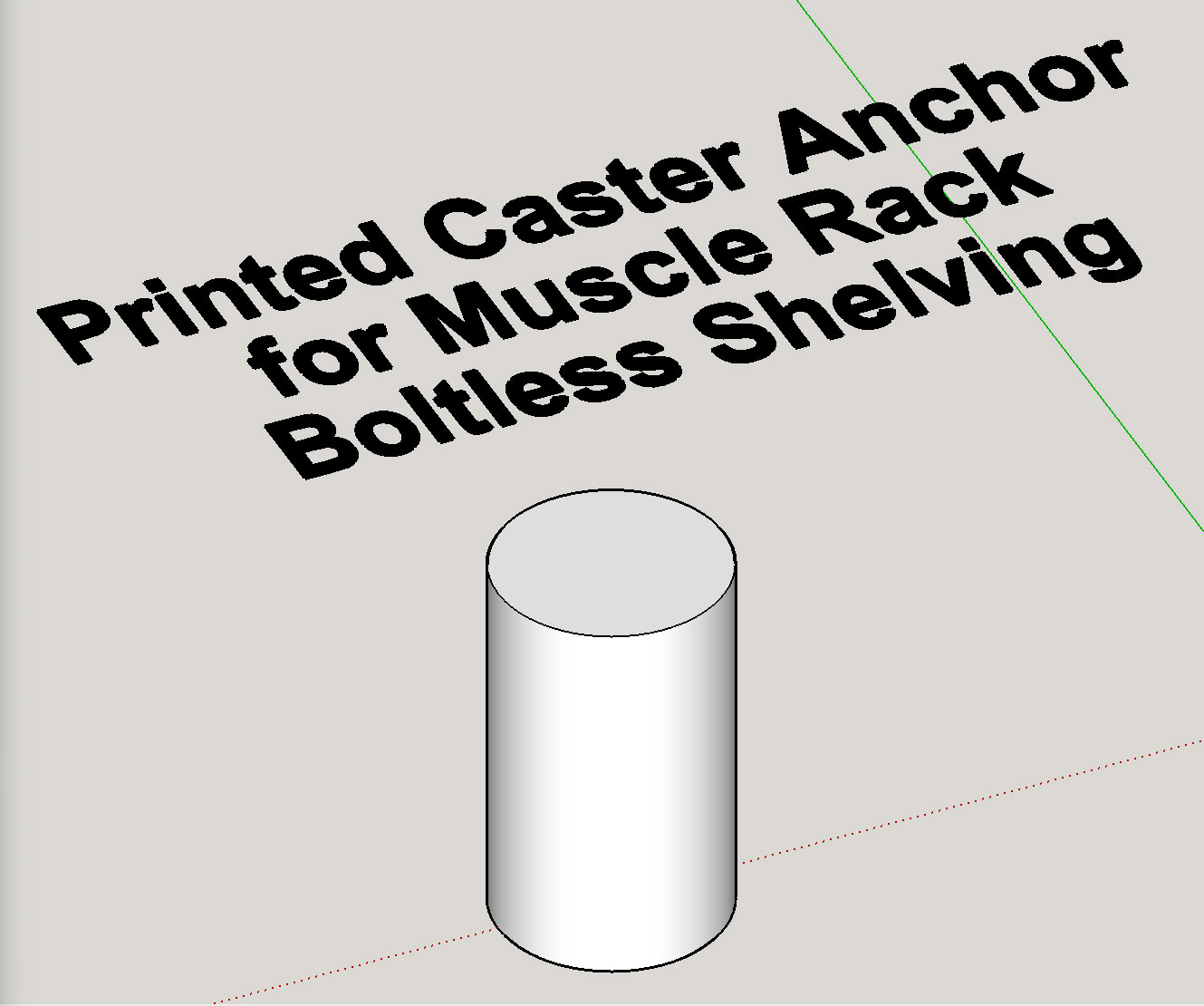 Super affordable DIY caster mounts for Muscle Rack brand shelving by