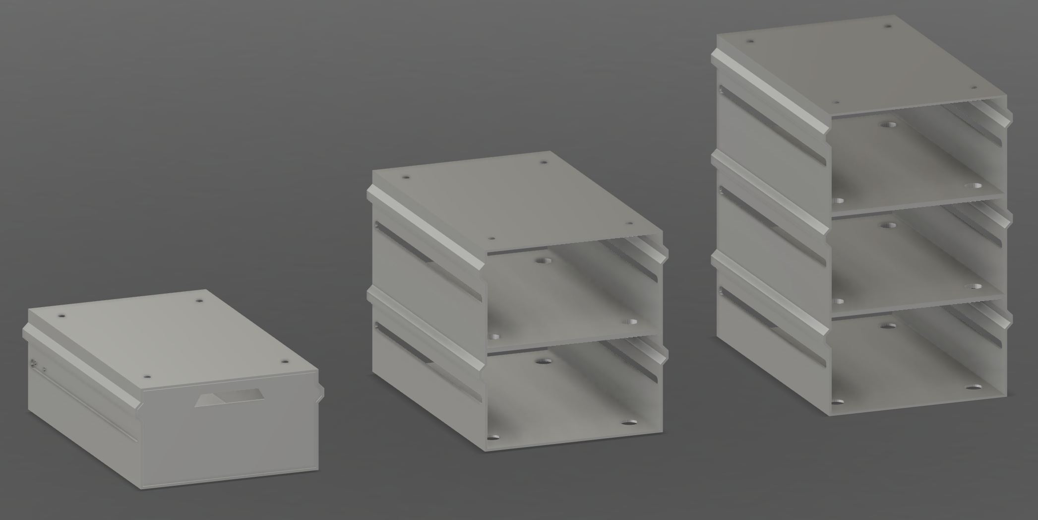 Parametric Under Desk Drawer