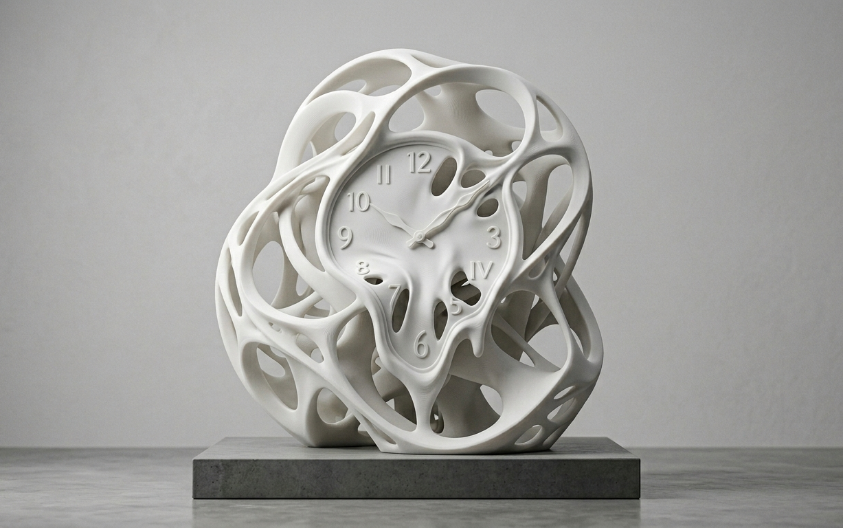 Melting Chronos - Sculpture