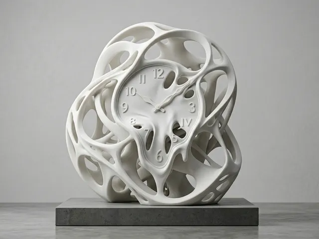 Melting Chronos - Sculpture
