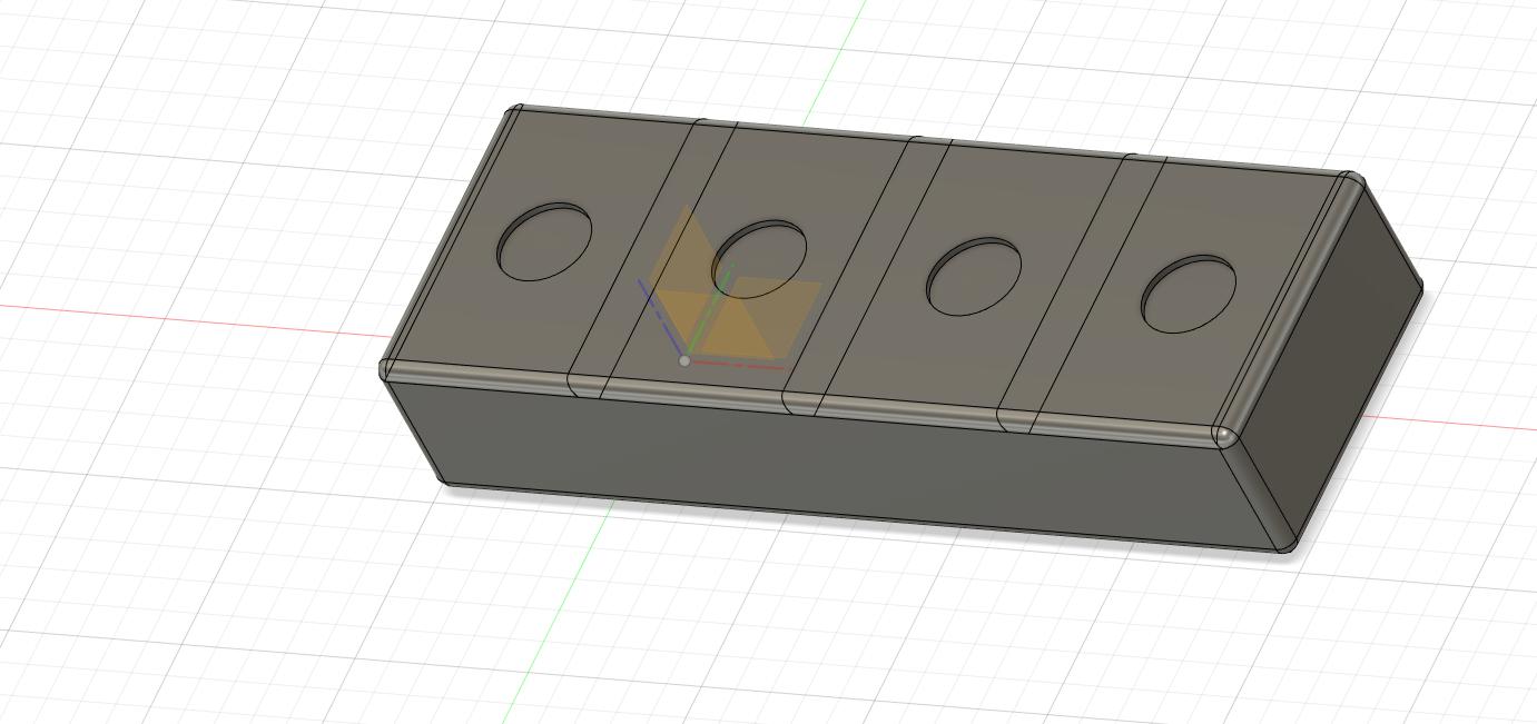Miniatura 2 do modelo 3D Parametric Multispace Slide Top Box