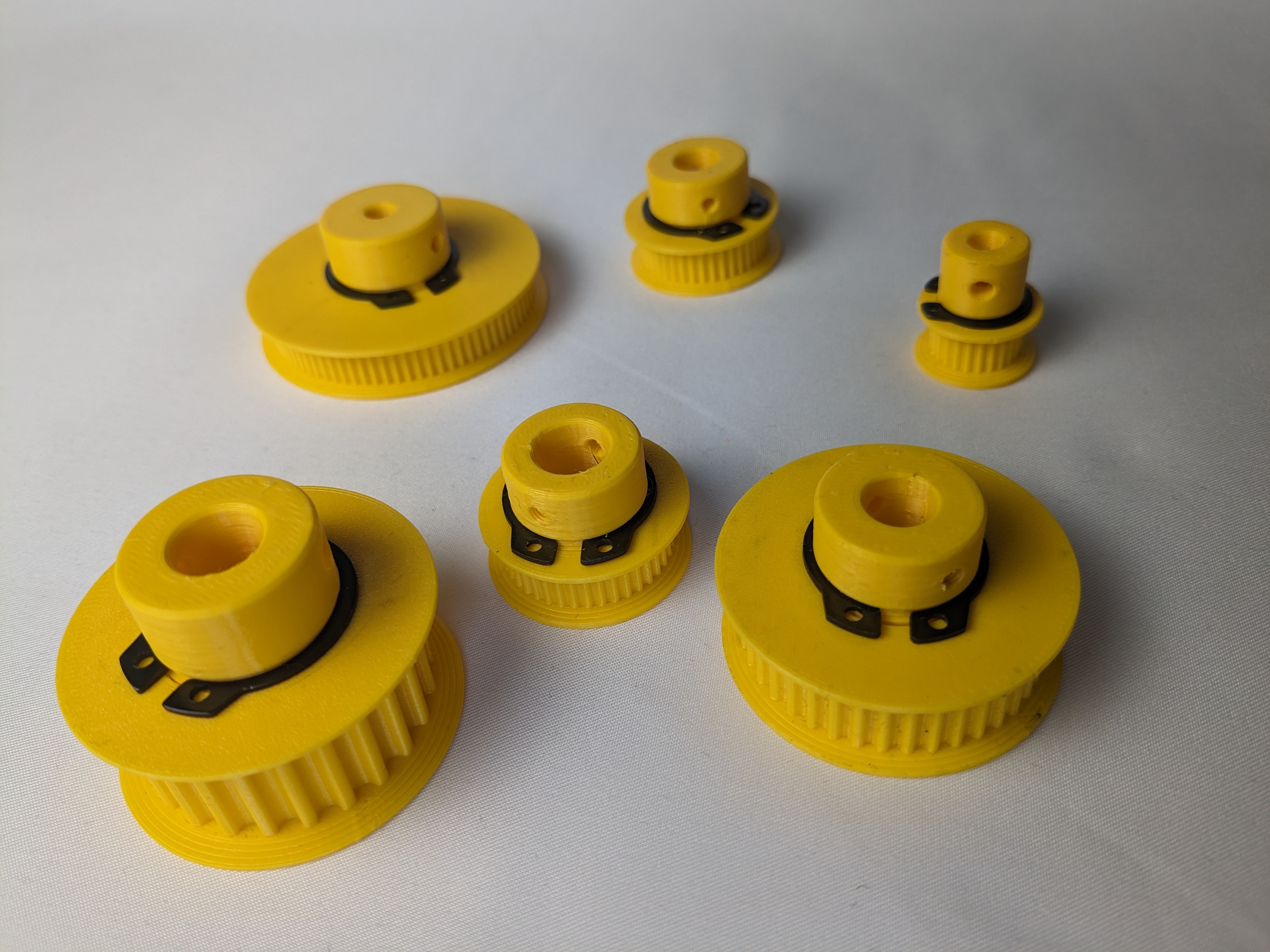 Parametric Timing Belt Pulley by rahix Download free STL model