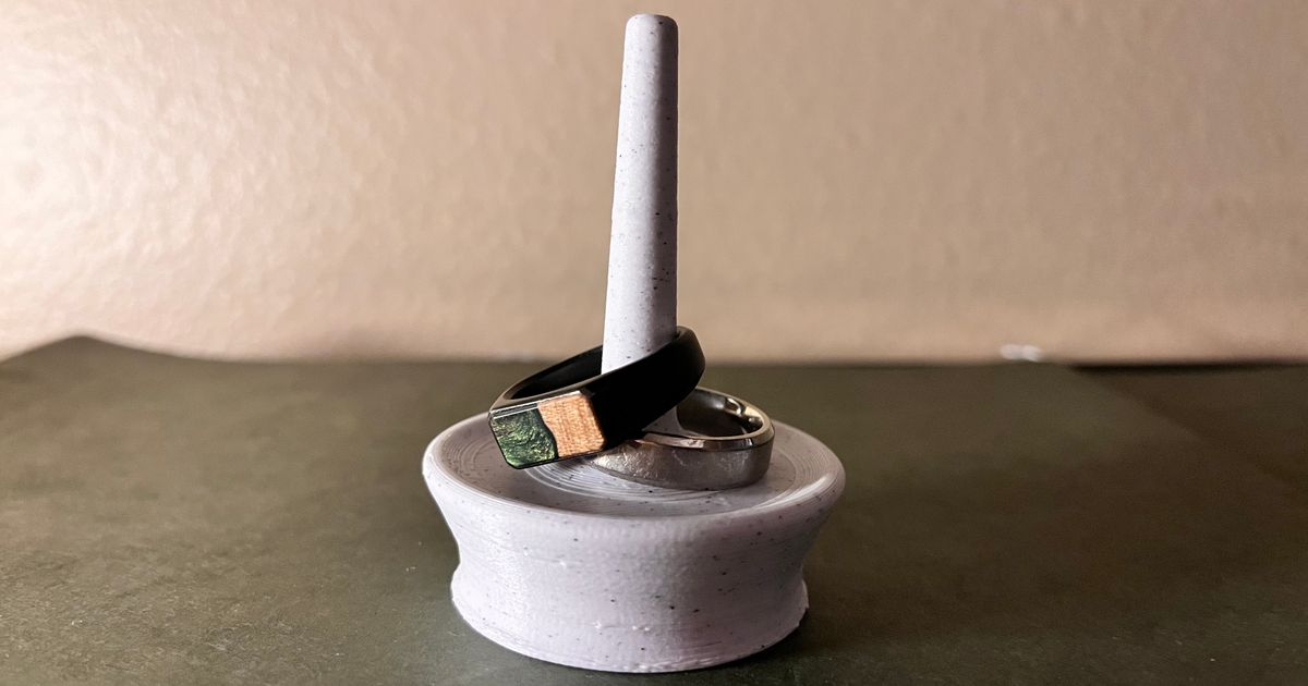 Ring Holder by SillyPrints | Download free STL model | Printables.com