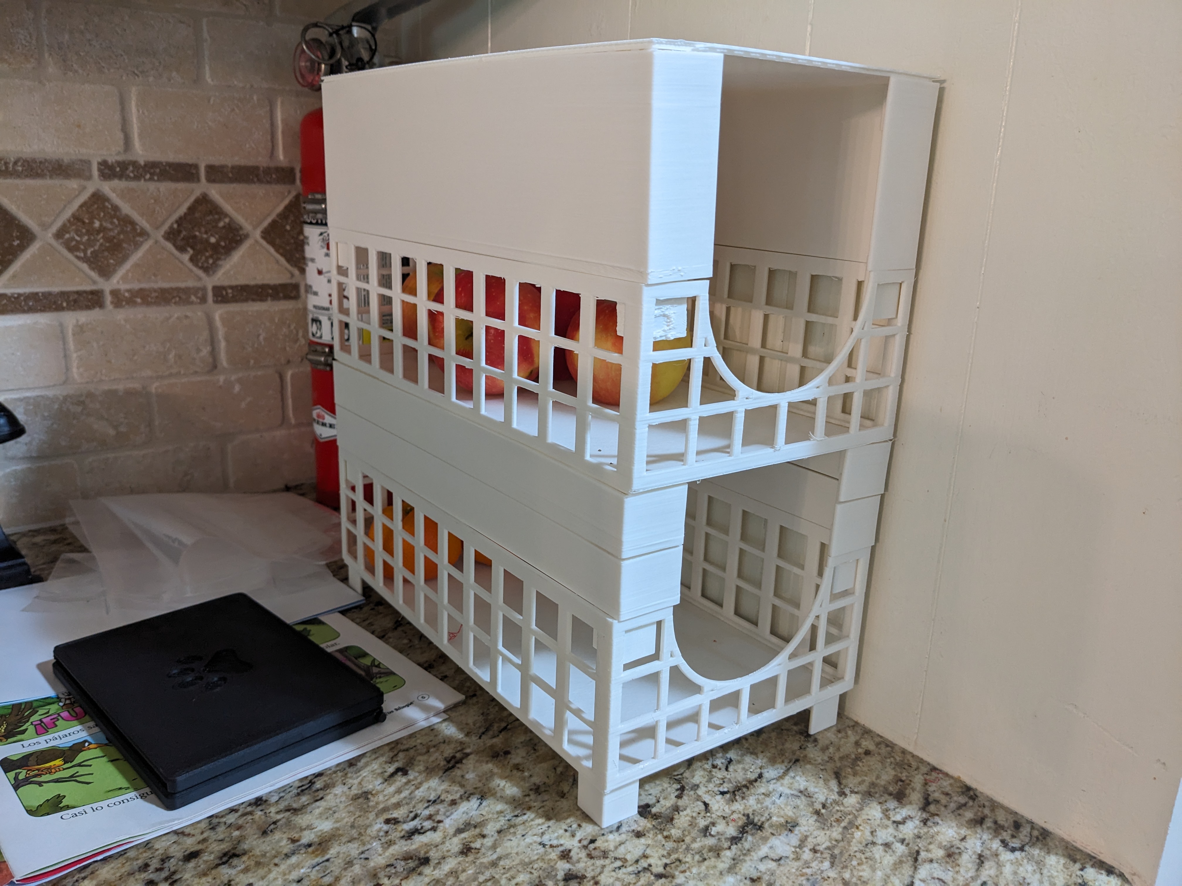 Stackable Kitchen Fruit Bins