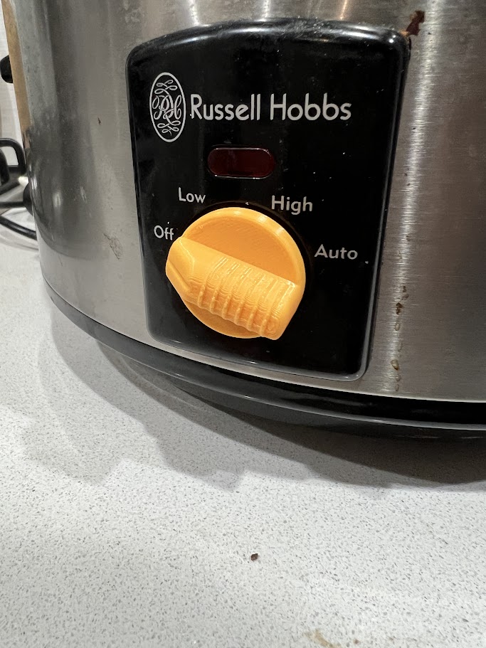 Slow cooker knob for Russell Hobb slow cooker