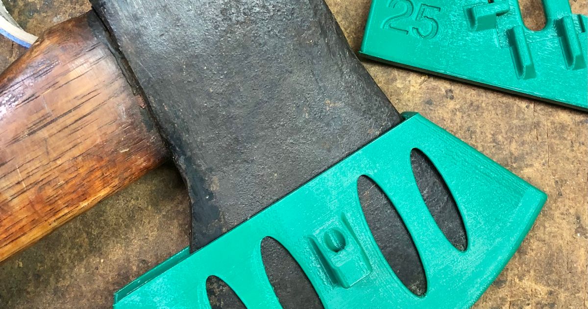 Improved Axe Blade Guard by Mike Download free STL model