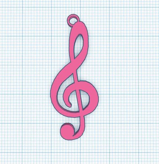 VIOLIN KEY - KEYCHAIN