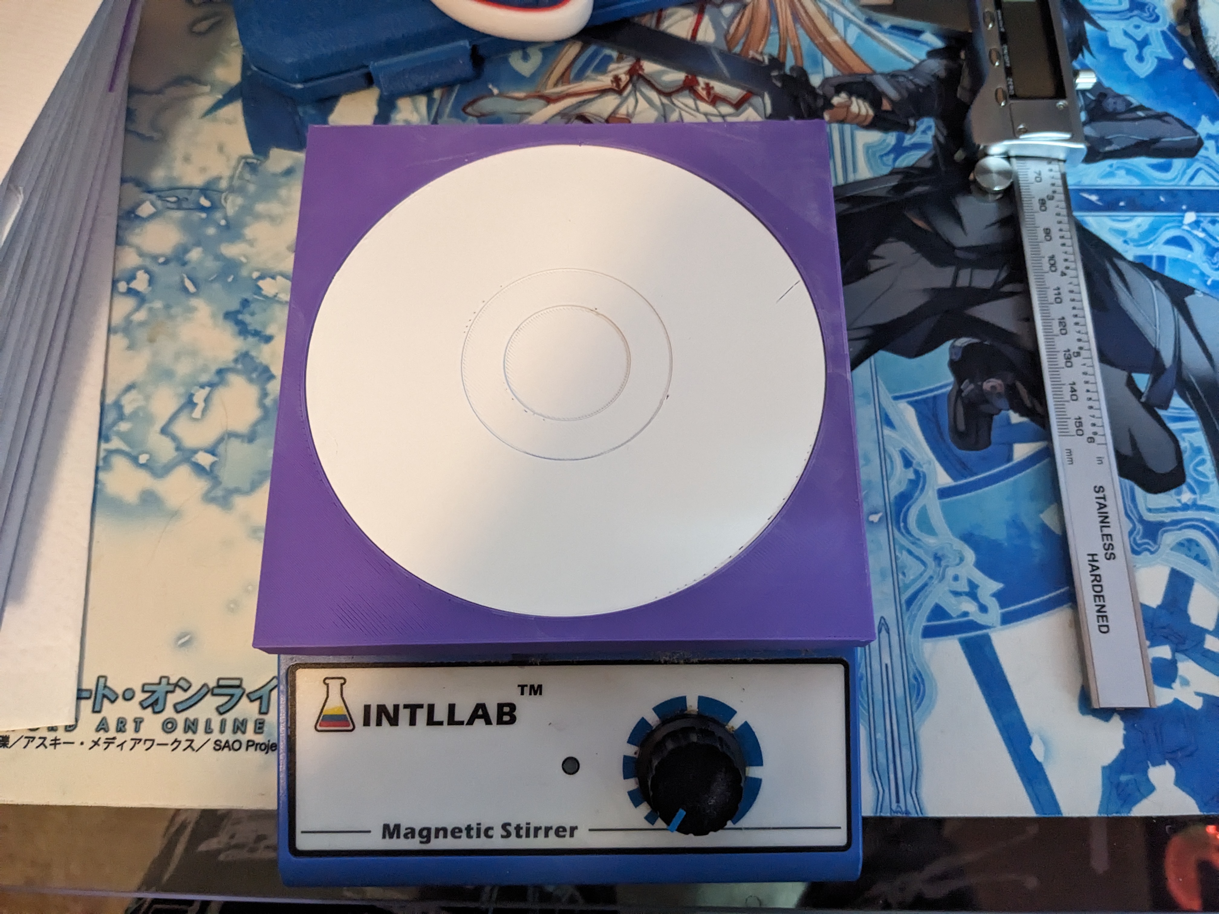 Mixer Cover for INTLLAB Magnetic Stirrer Stainless Steel Magnetic Mixer