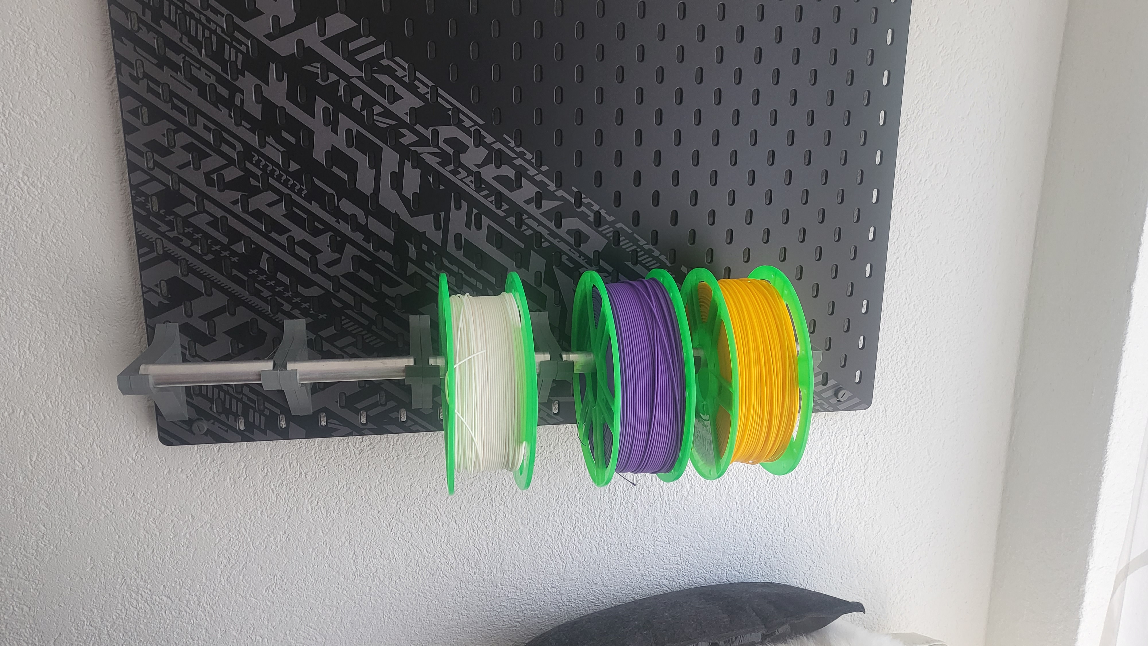 Filament Holder Ikea SKÅDIS pegboard