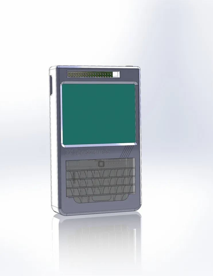 Blackberry Pi Handheld console by IMBalENce | Download free STL