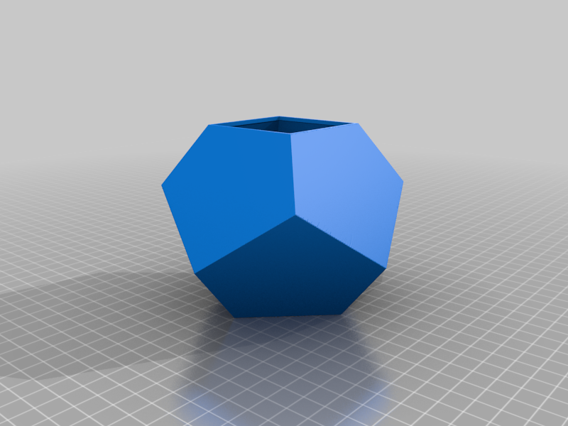Miniatura 2 do modelo 3D Random polyhedron planters