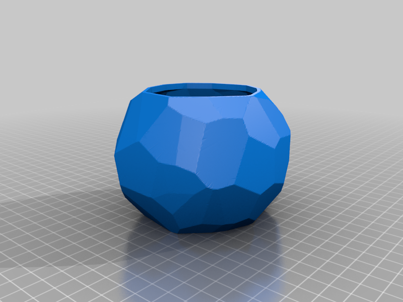 Miniatura 8 do modelo 3D Random polyhedron planters
