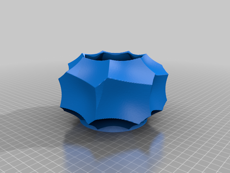 Miniatura 10 do modelo 3D Random polyhedron planters