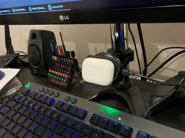 Quad Lock Wireless Charging Holder for Apple Airpods Pro