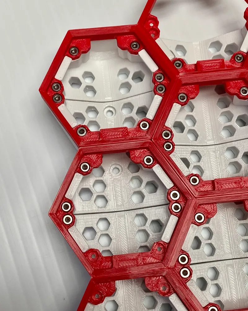 Hextraction Fancy Game Board Remix by Hackjaz | Download free STL model ...