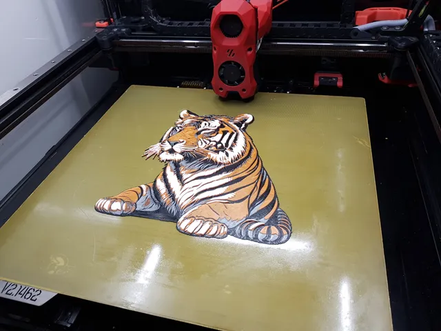HueForge Tiger