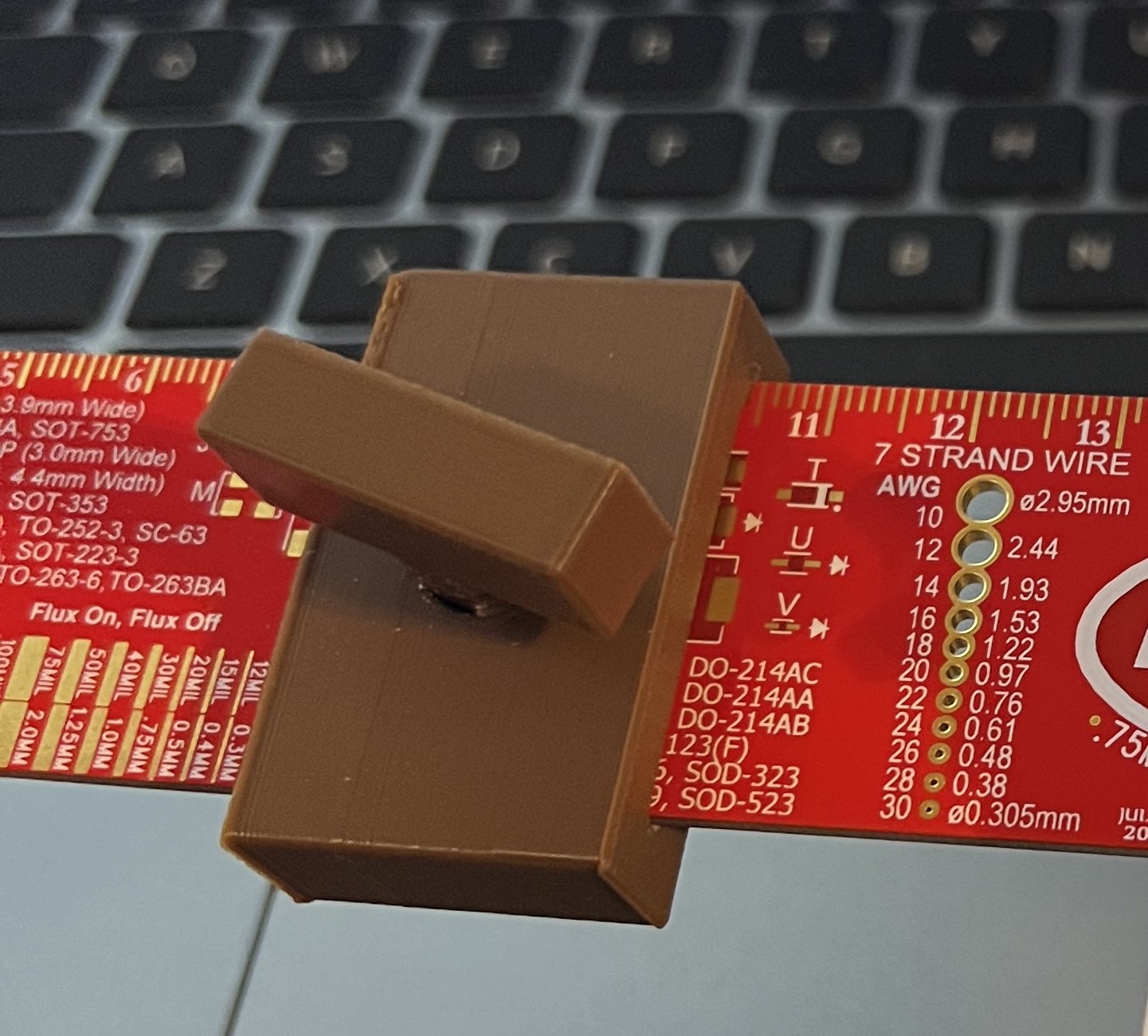 DigiKey Ruler Adjustable Stop