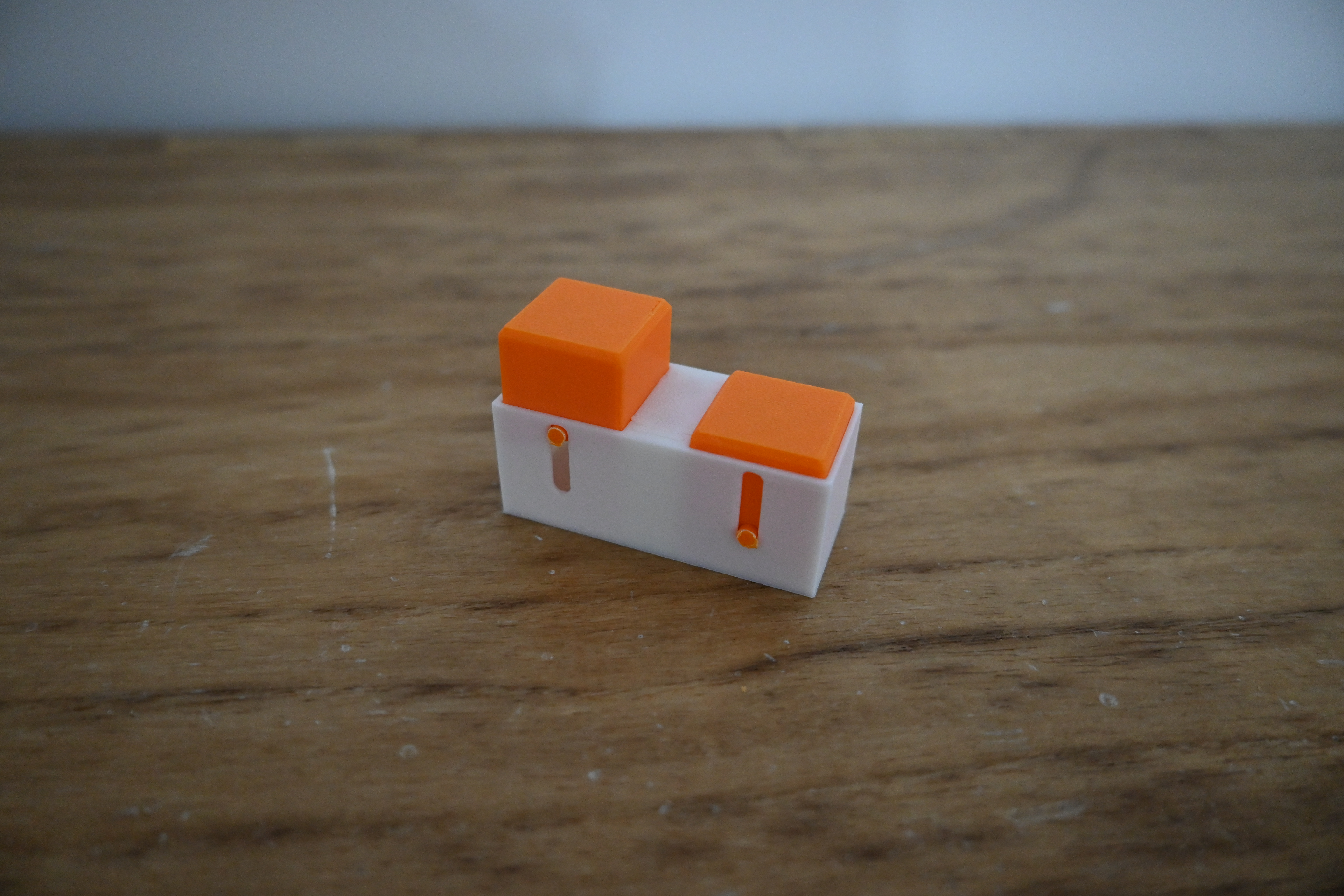 Miniatura 3 do modelo 3D Double button fidget