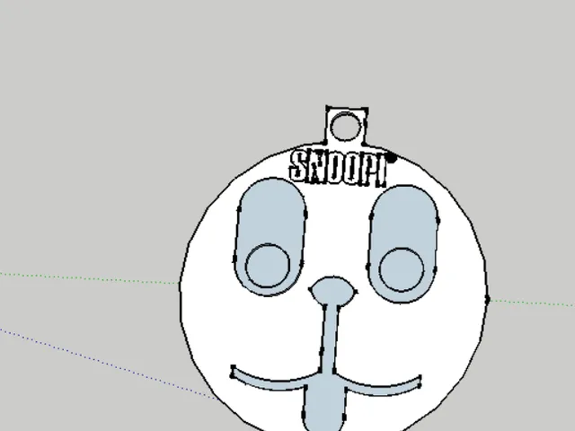 Snoopi keychain