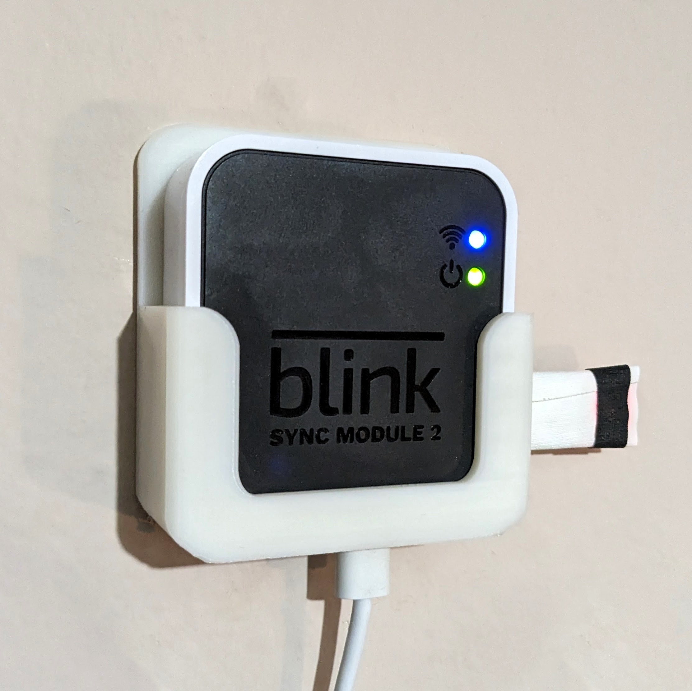 Blink Doorbell Sync Module 2 Mount by metaf0ur, Download free STL model