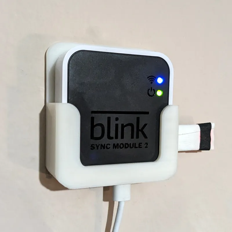 Free 3D file Blink Sync Module 2 Power Mount 🏠・3D printing idea