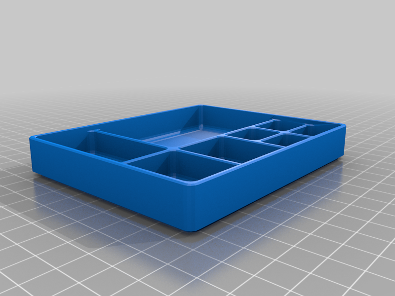Miniatura 4 do modelo 3D Stackable Desk Organizer Trays - (SDOT)