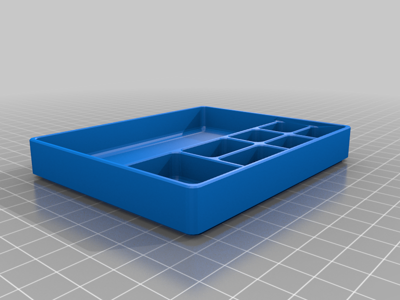 Miniatura 7 do modelo 3D Stackable Desk Organizer Trays - (SDOT)