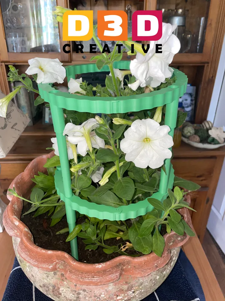 Modular Plant Climber/Supporting Frame by D3DCreative | Download free STL  model | Printables.com