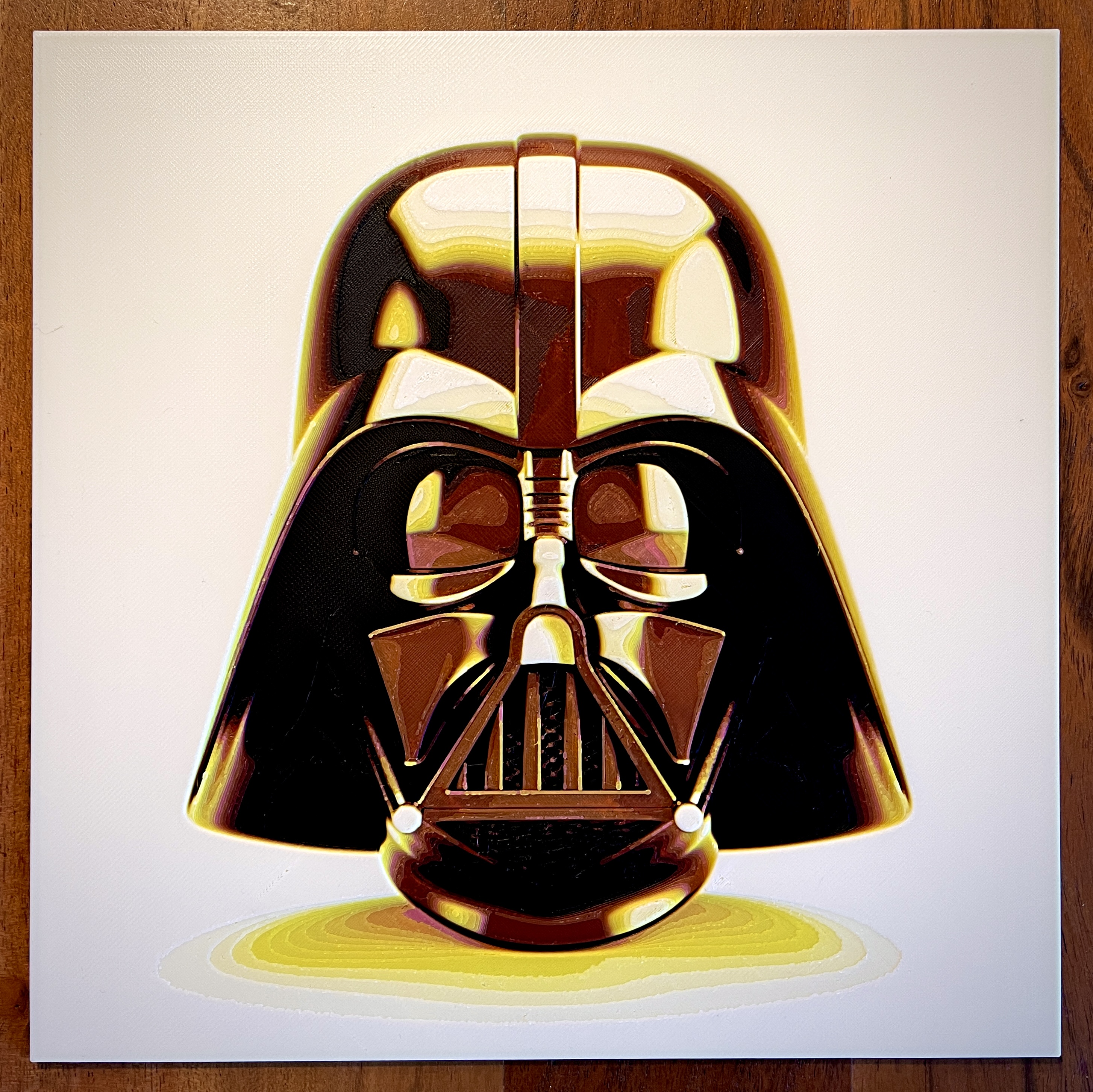 Colorful Darth Vader Portrait