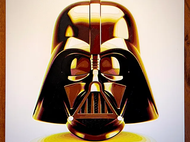 Colorful Darth Vader Portrait
