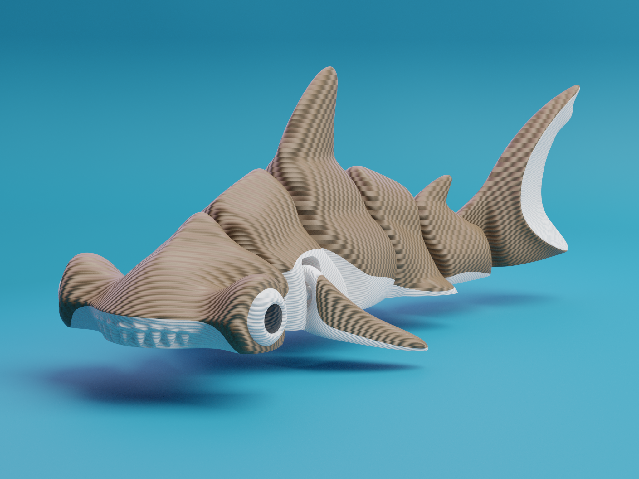 Articulated Hammerhead Shark 2.0