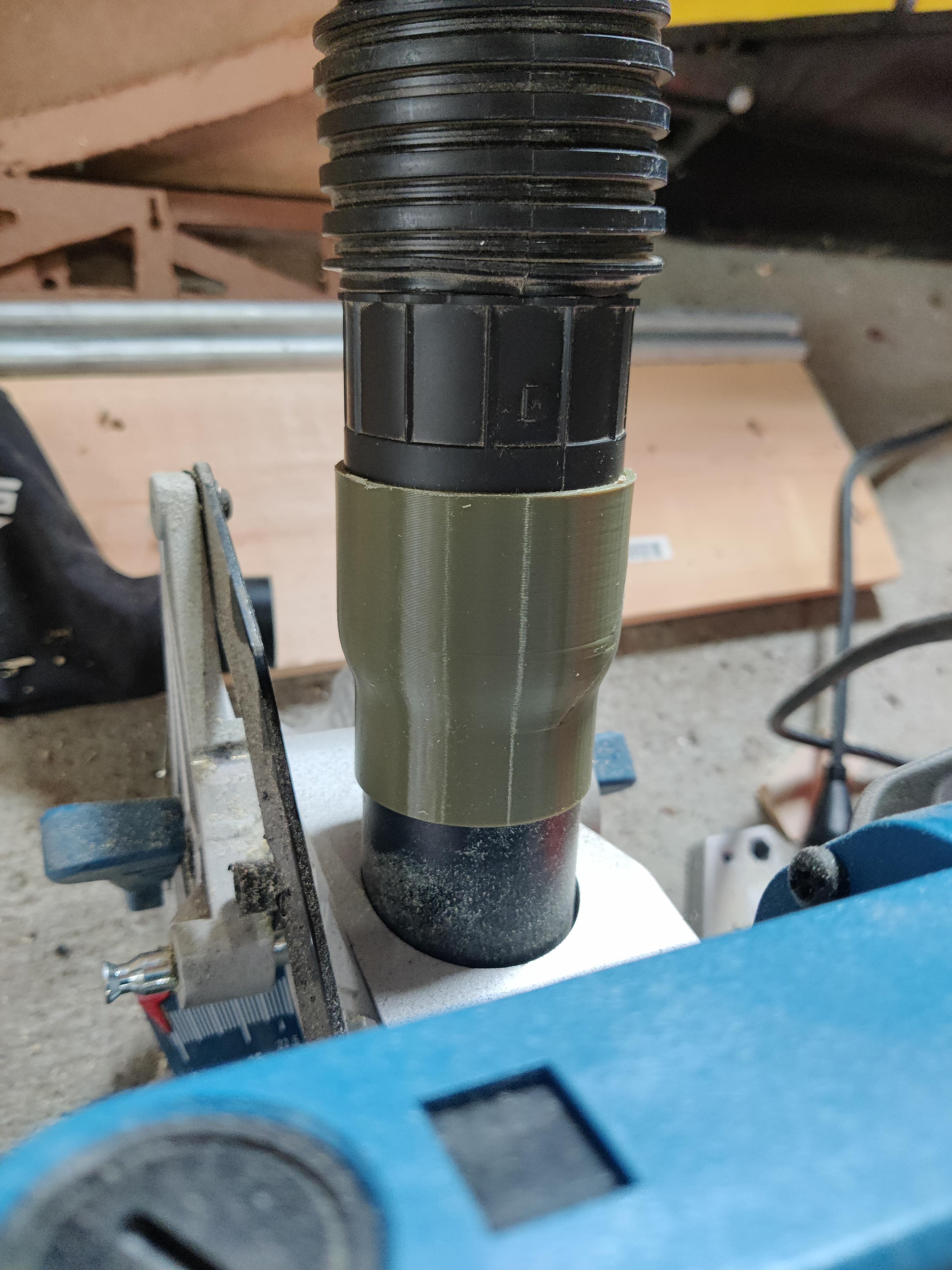 Shop vac adapter for Hercules miter saw by keegan Download free STL