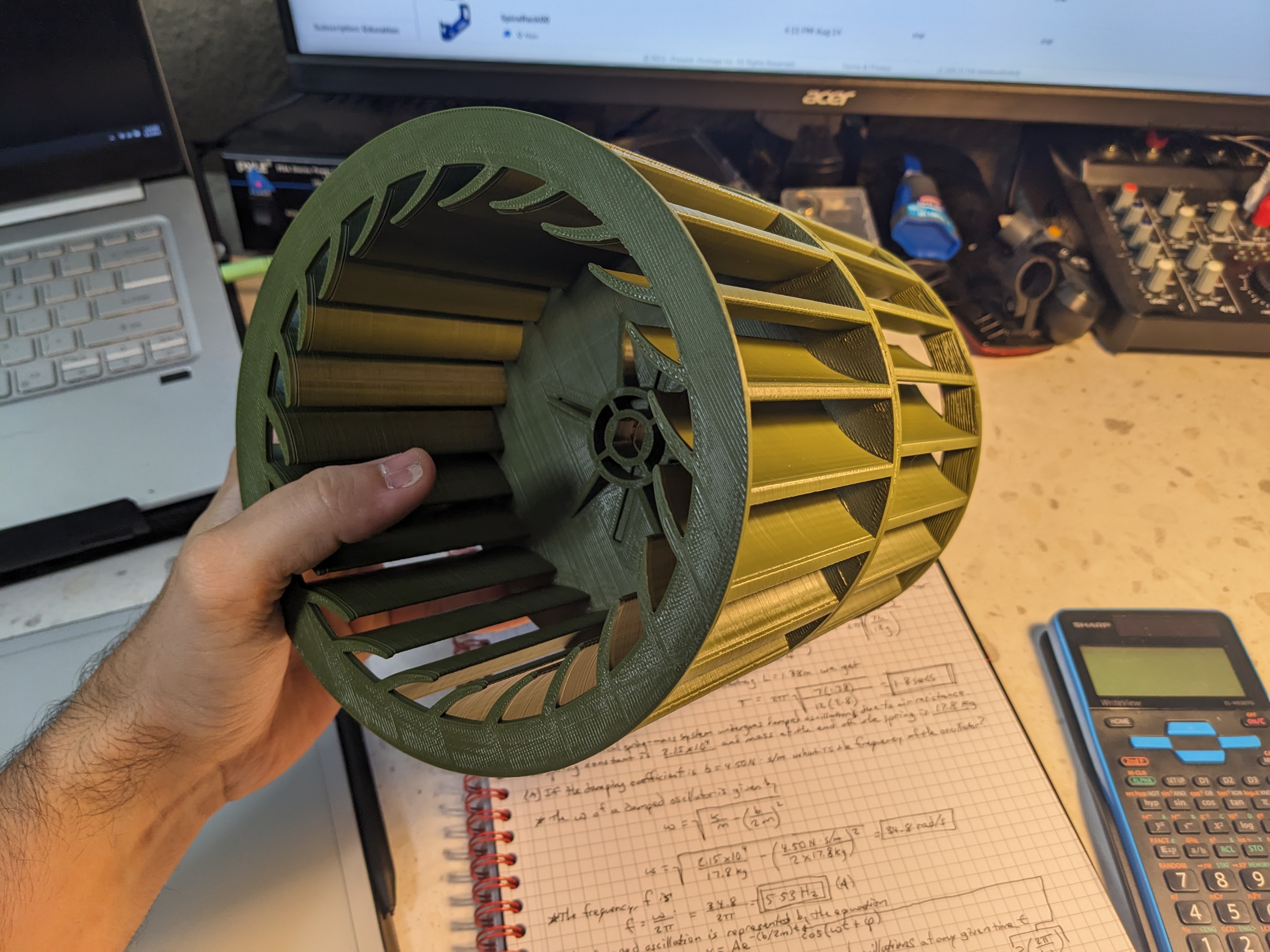 Coleman Mach 8 centrifugal blower fan 1472a1191