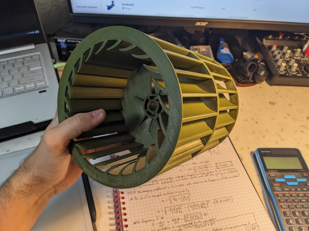 coleman mach 8 fan blade