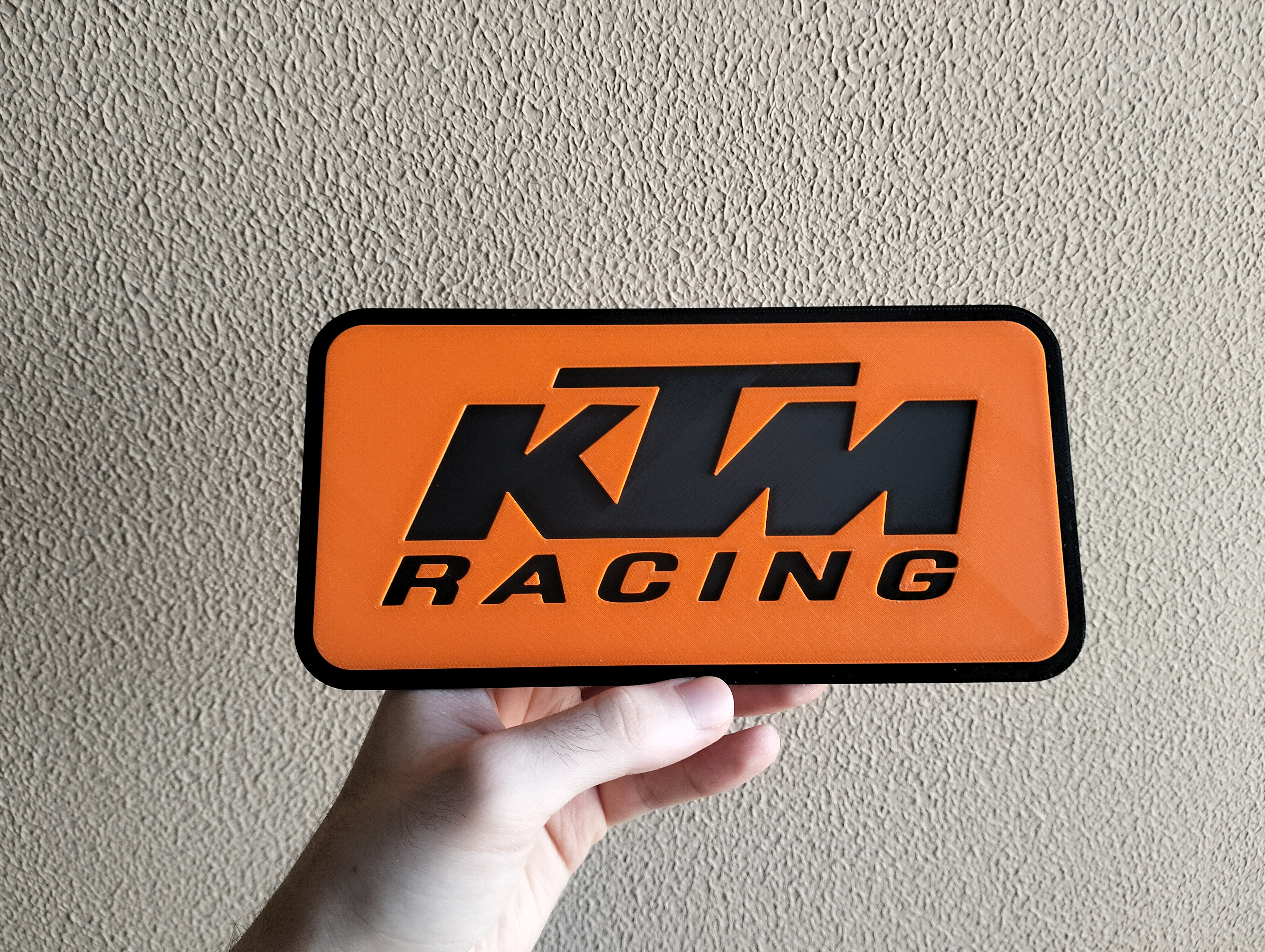 KTM racing decoration