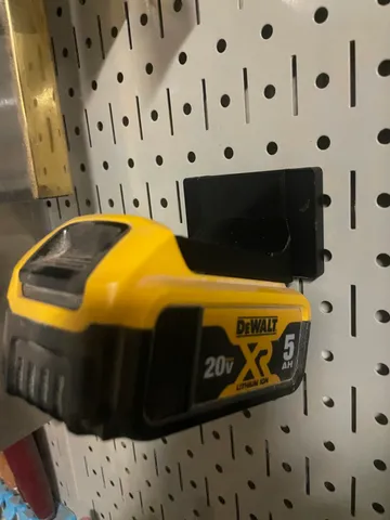 Wall Control Dewalt 20V battery holder