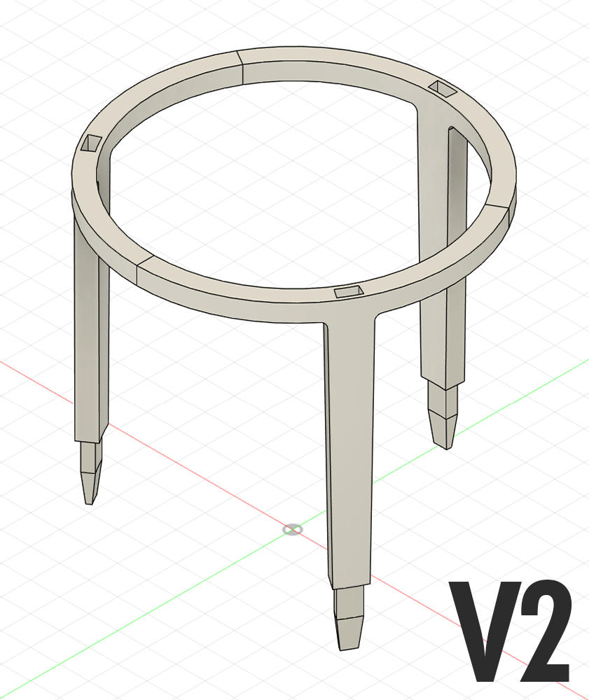 Stackable Parametric Plant Scaffold / Support