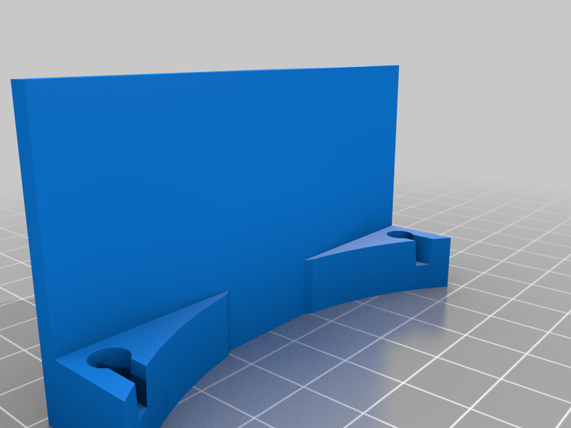 4 Inch Dryer Hose Holder Strips) by TheViralDIY Download free STL model