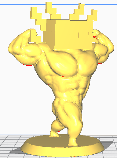 Buff Minecraft axolotl