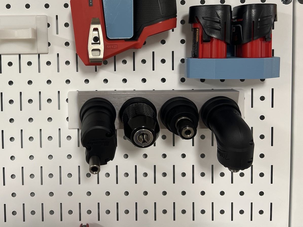 Milwaukee M12 Installation Drill/Driver Head Mount for Wall Control System
