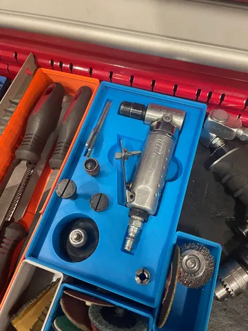 Die Grinder Tray - Gridfinity