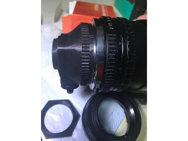 olympus om to c-mount adapter