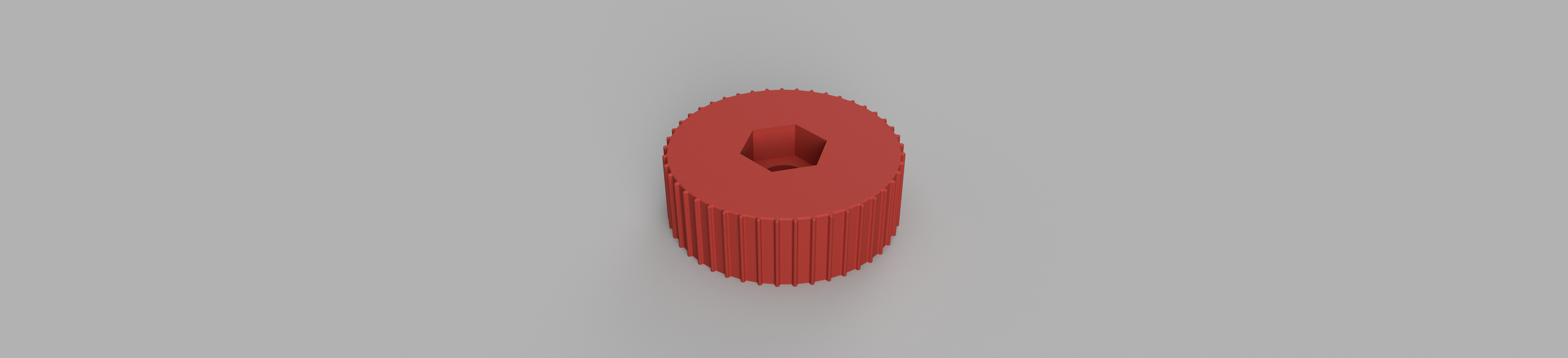 Knurled M6 Knob (10mm Bolt Head)