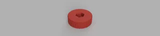 Knurled M6 Knob (10mm Bolt Head)